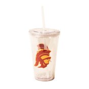 USC TOMMY HEAD DRINK TUMBLER